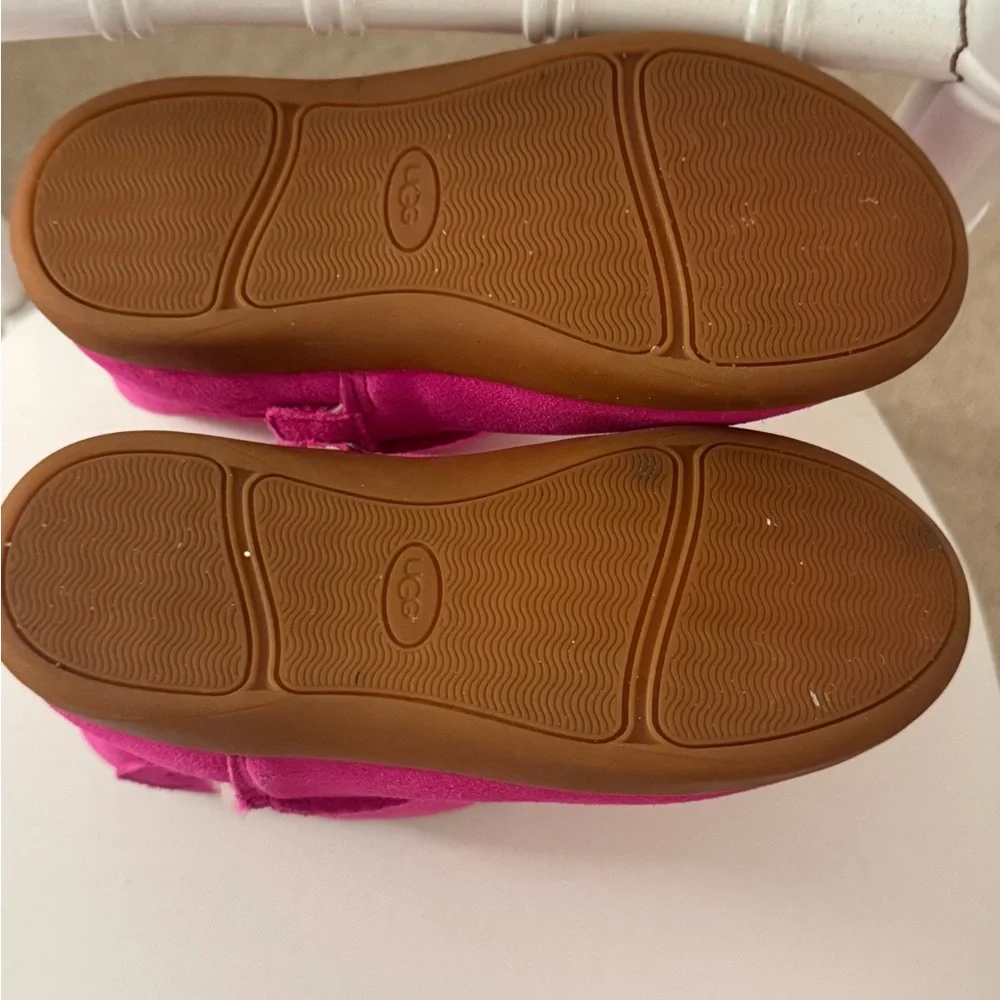 NEW UGG Kids Boots in Pink with Cream Lining - Picture 7 of 7